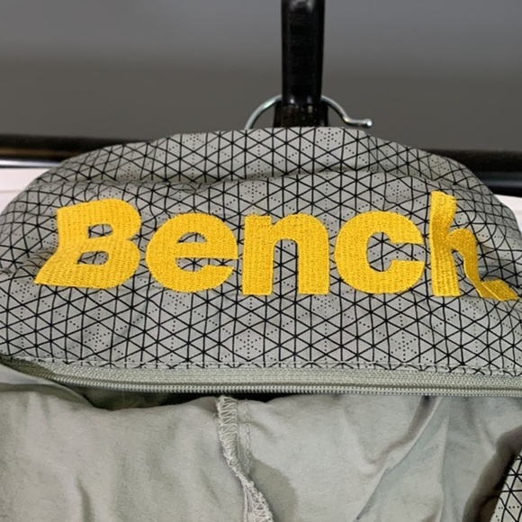 Bench Grey & Yellow Zip Up Waterproof Jacket - Picture 11 of 13